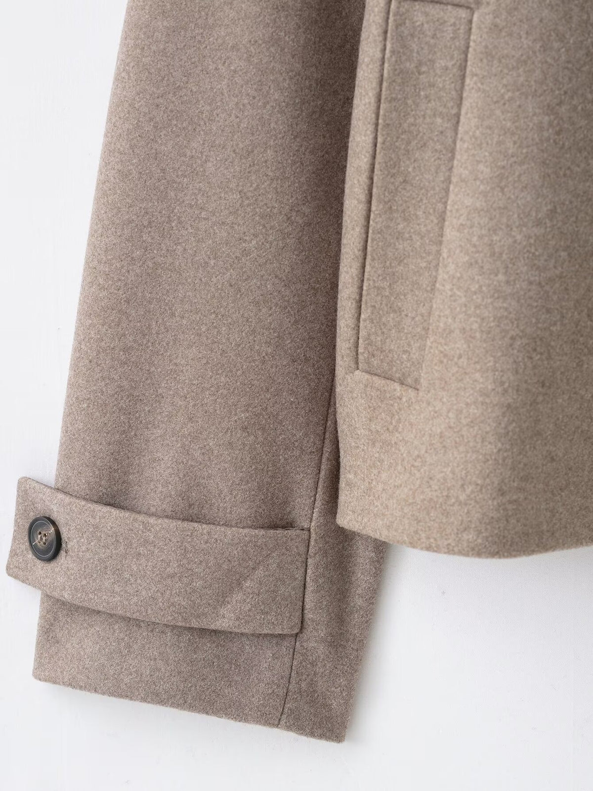 Funnel neck short jacket in 7 colours
